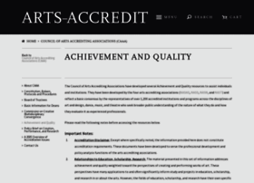 Aqresources.arts-accredit.org