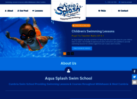 Aquasplashswimschool.co.uk