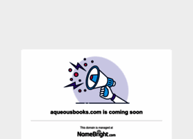 aqueousbooks.com