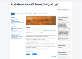 arabgenerationofpeace.org