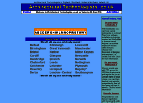 Architecturaltechnologists.co.uk
