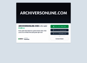archiversonline.com