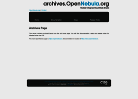Archives.opennebula.org