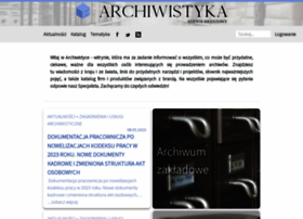 archiwistyka.pl