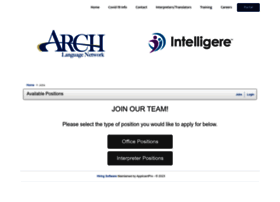 Archlanguage.iapplicants.com