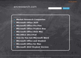 Arcresearch.com