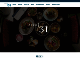 Area31restaurant.com