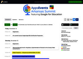 Arkansas2014.sched.org