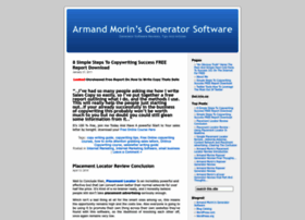 armandmorinsgeneratorsoftware.wordpress.com