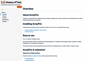 Arrayfire.org