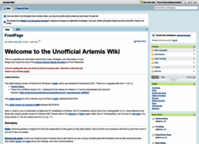 Artemiswiki.pbworks.com