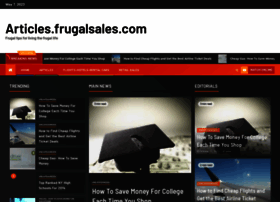 Articles.frugalsales.com