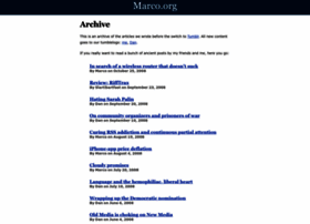 Articles.marco.org