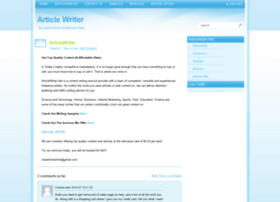 Articlewriter.net