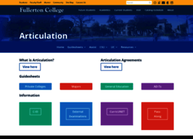 Articulation.fullcoll.edu