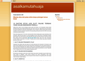 Asalkamutahuaja.blogspot.nl