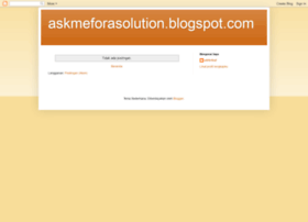 askmeforasolution.blogspot.in