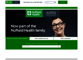 Aspen-healthcare.co.uk