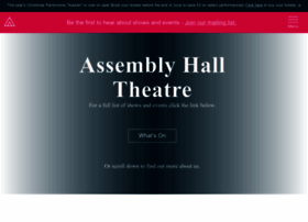 Assemblyhalltheatre.co.uk