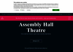 assemblyhalltheatre.co.uk