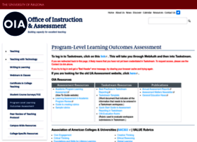 Assessment.arizona.edu