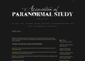 Associationofparanormalstudy.com