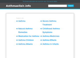 asthmaelixir.info