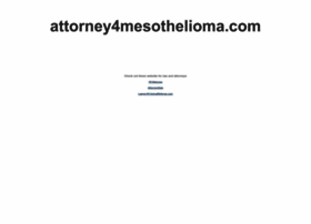 attorney4mesothelioma.com