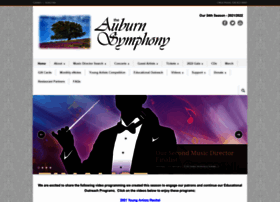 Auburnsymphony.com