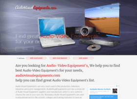 Audiovisualequipments.com