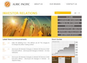 auric.listedcompany.com