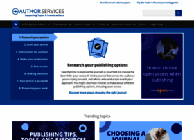 Authorservices.taylorandfrancis.com