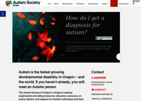 Autismsocietyoregon.org