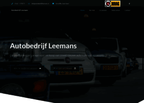 autobedrijfleemans.nl