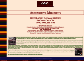 automotivemileposts.com
