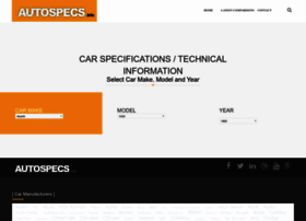 autospecs.info
