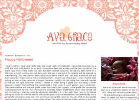 Avagrace-lifewithanextraordinaryheart.blogspot.com