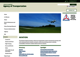 Aviation.vermont.gov