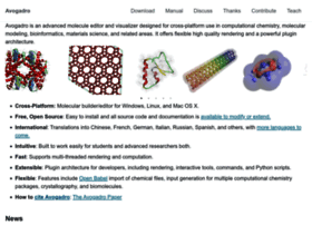 Avogadro.openmolecules.net