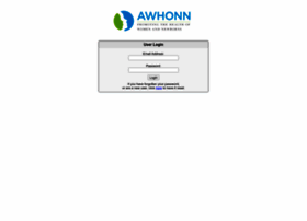 Awhonn.confex.com