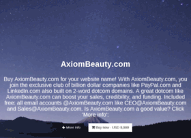axiombeauty.com