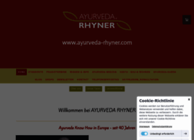 ayurveda-rhyner.com