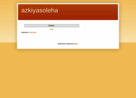 Azkiyasoleha.blogspot.com