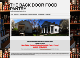 Backdoorfoodpantry.org