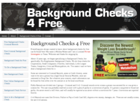 backgroundchecks4free.com