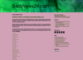 Backnews24.blogspot.com
