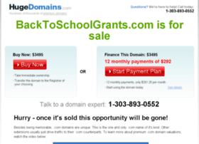 backtoschoolgrants.com