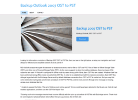 Backup-2007-ost-to-pst.weebly.com