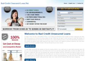 bad-credit-unsecured-loan.net