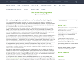 bahmanemployment.com